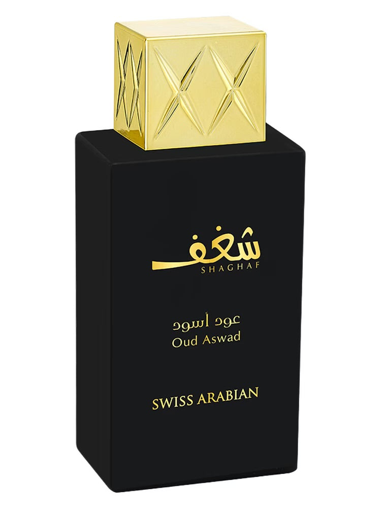 Shaghaf Oud Aswad Swiss Arabian for women and men Tester Pack 70 Ml